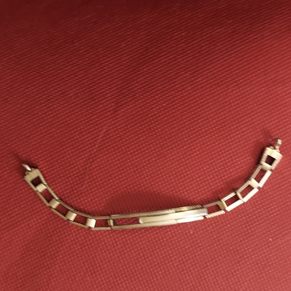 Antique Hadley Patent 12ct Gold-Filled Expansion Wrist Bracelet Watch Strap - Picture 2 of 16